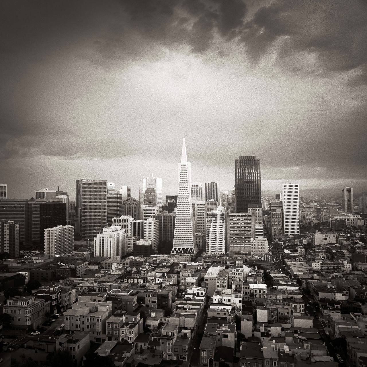 San Francisco From Coit Tower