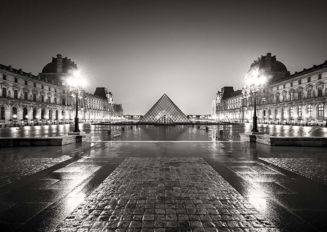 Morning Rain, Louvre