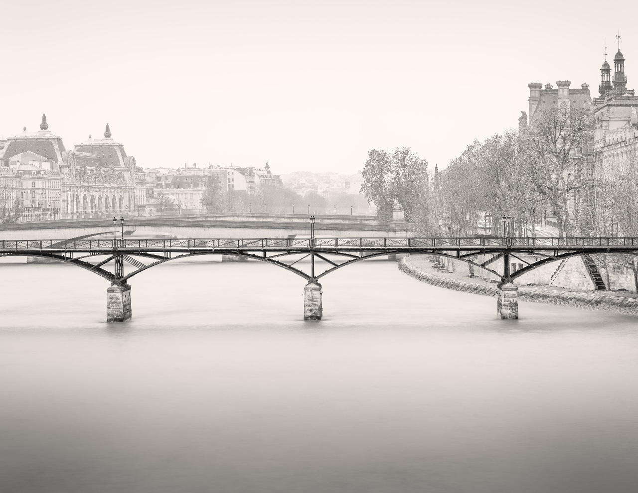 Pont Des Arts from Pont Neuf, Paris